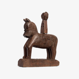 Antique Tribal Wooden Horse