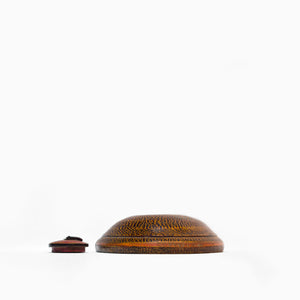 TEXTURED WOODEN OPIUM BOX