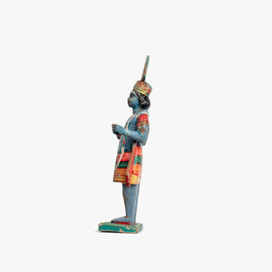 WOODEN  KRISHNA IDOL