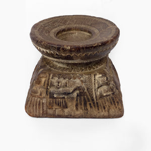 ANTIQUE SEEDER WITH NANDI MOTIF