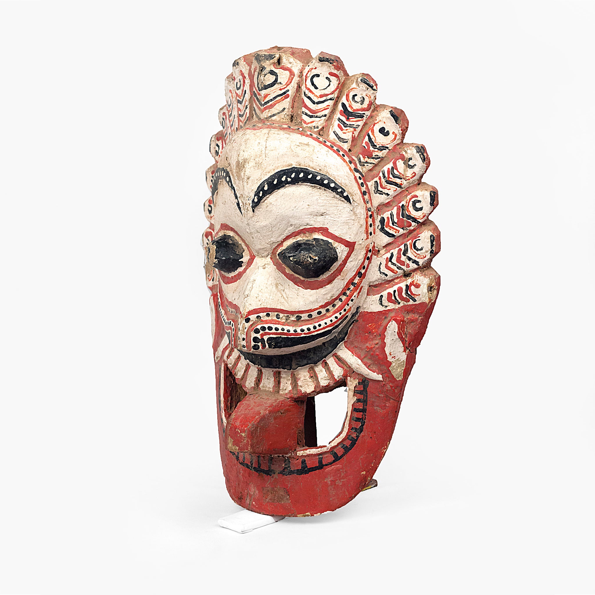 WOODEN TRIBAL MASK