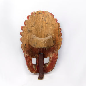 WOODEN TRIBAL MASK