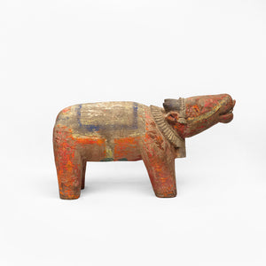 MAISANDAYA WOODEN  BULL IDOL