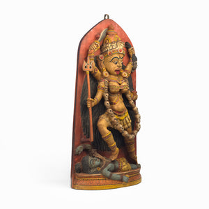 GODDESS KALI IN WOOD